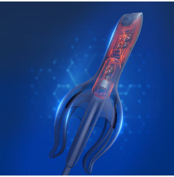 Yunman - Teasing Glans Urethra Vibrator (Chargeable - Dark Blue)